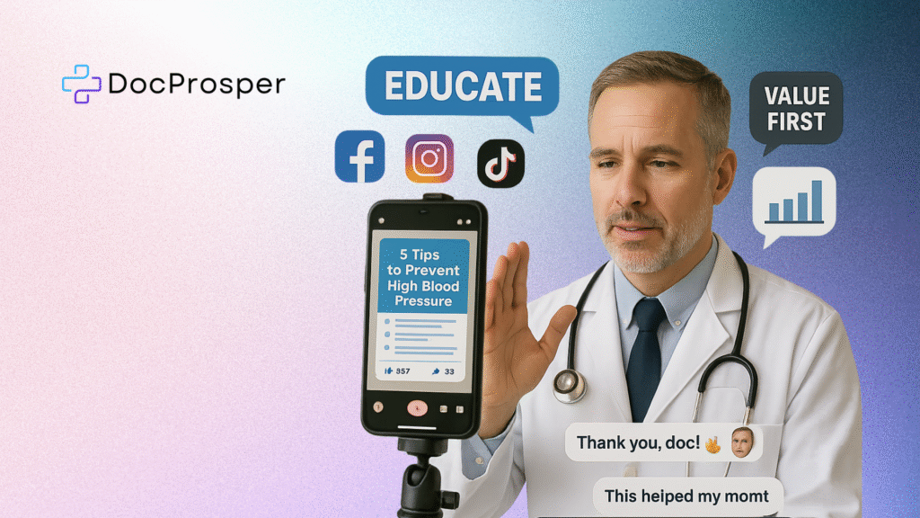Social Media Strategy for Healthcare Practices: Educate Don’t Just Promote
